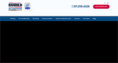 Desktop Screenshot of howaldheatingandair.com